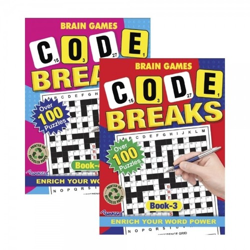 Code breaker puzzle books - breaker,