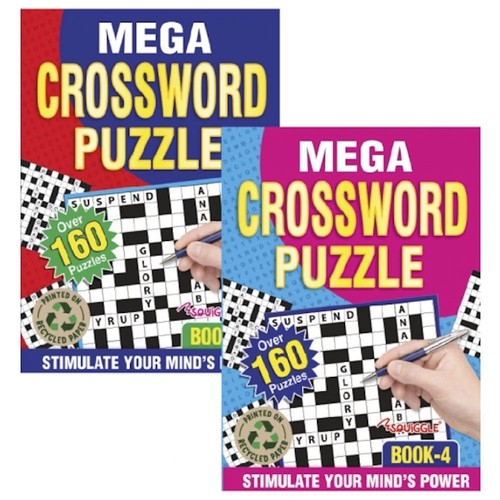 Mega crossword book single - mega,