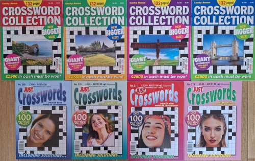 Crossword puzzle books - 8,