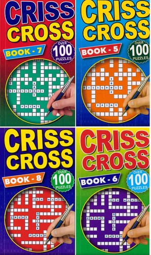 Set adult criss cross books - set,