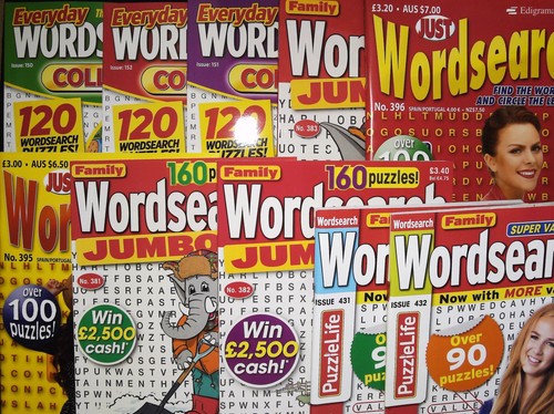 Wordsearch books 1100 - 10,