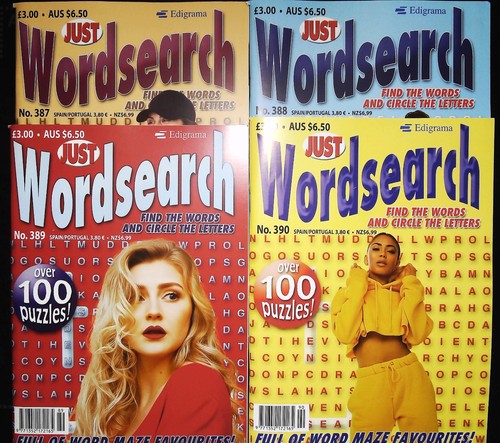 Wordsearch puzzle books - x,