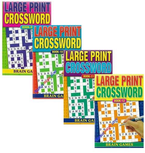 Set a5 crossword books - 4,