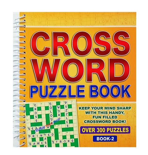 Spiral bound crossword - spiral,