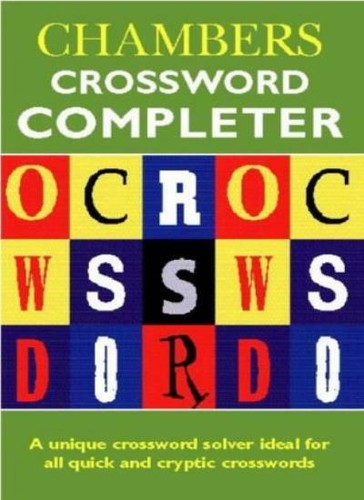 Chambers crossword completer - crossword,