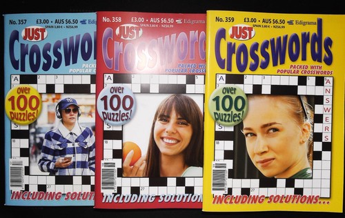 Crossword puzzle books - 3,