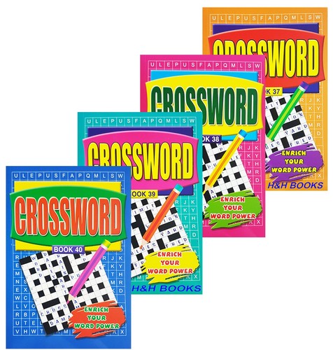 Crossword books puzzles - crossword,