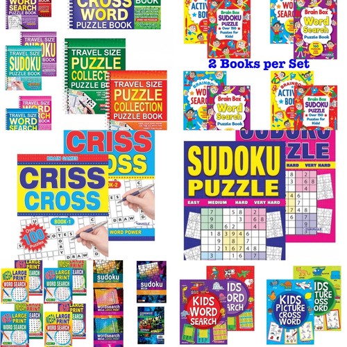 Puzzle books adults - books, kids