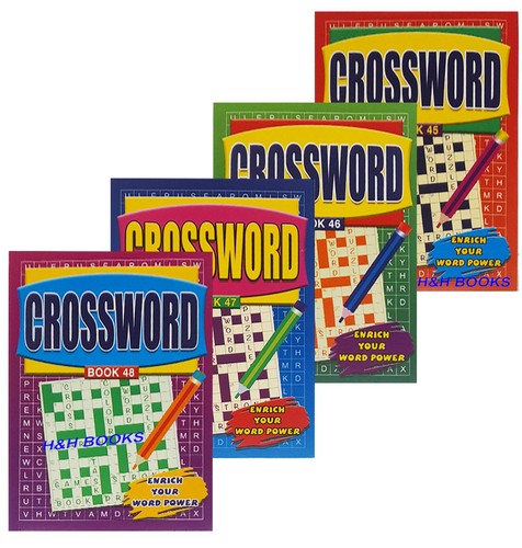 Crossword books puzzles - x,