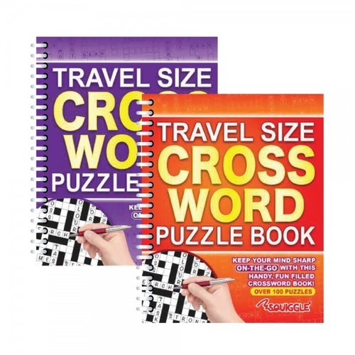 Spiral bound crossword - spiral,