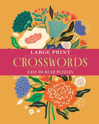 Large print crosswords over - large, crosswords: