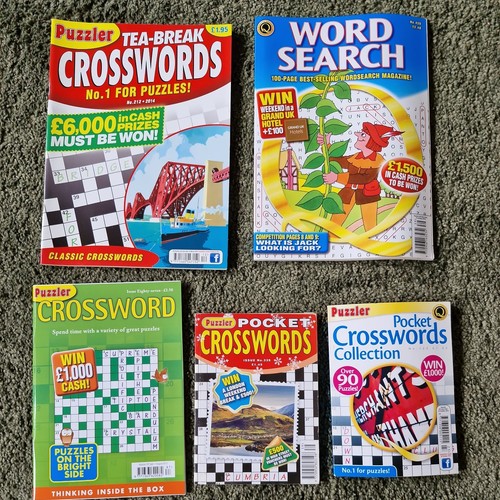 Crossword puzzler paperback
