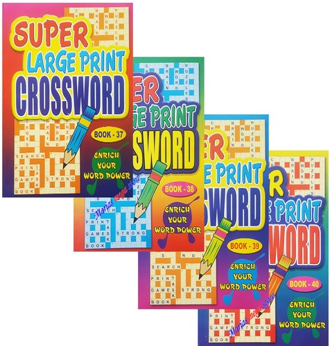 Set a4 crossword - set, books