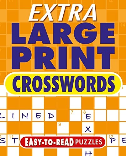 Extra large print crosswords - extra,