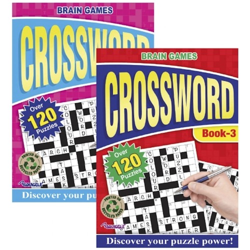 Crossword puzzles a4 large - puzzles,