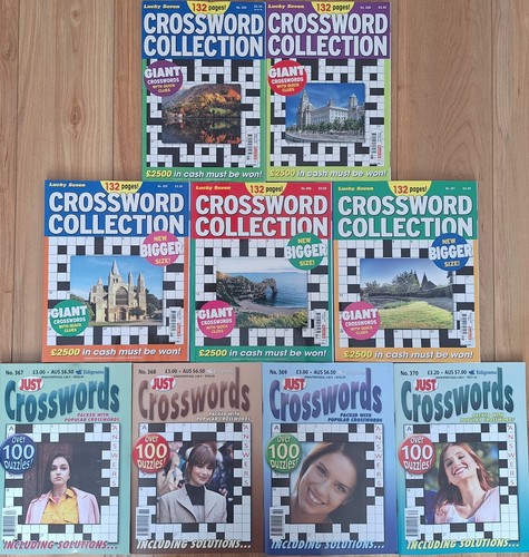 Crossword puzzle books - 9,
