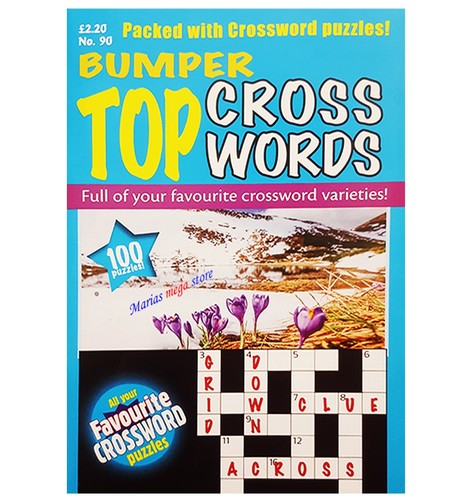 Bumper top crossword puzzle - bumper,