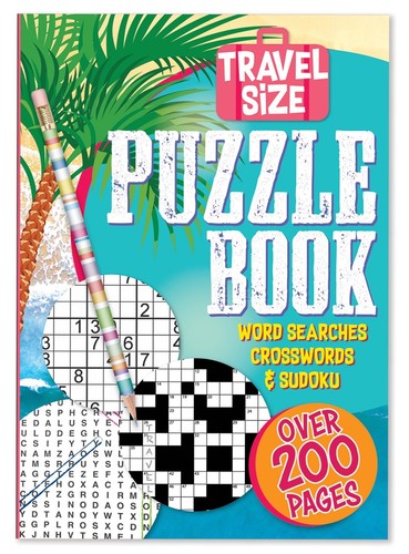 Travel puzzle book - book, sudoku