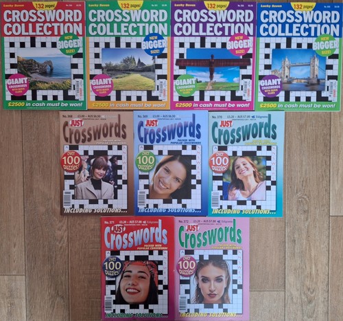 Crossword puzzle books - 9, x