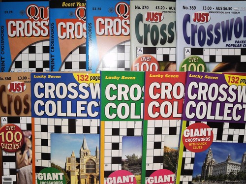 Crossword puzzle books - x,