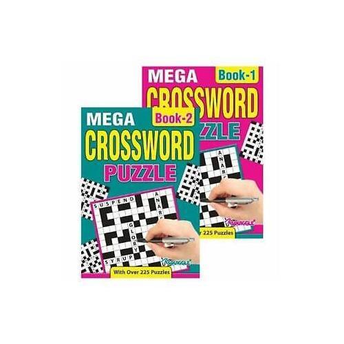 Mega crossword book single - a5,
