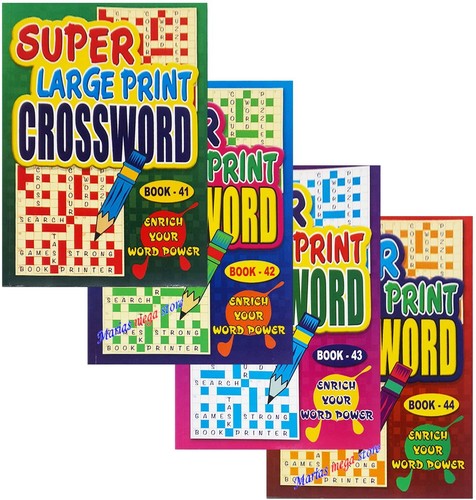 Set a4 crossword - 4, books